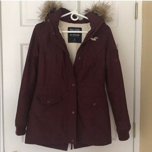 Hollister all weather parka winter jacket